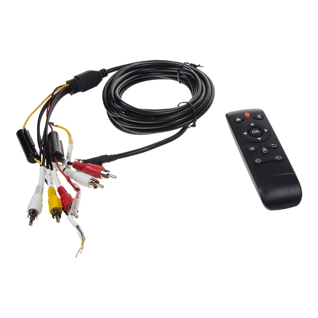 Stropní LCD monitor 13,3" černý s OS. Android HDMI / USB, dálkové ovládání