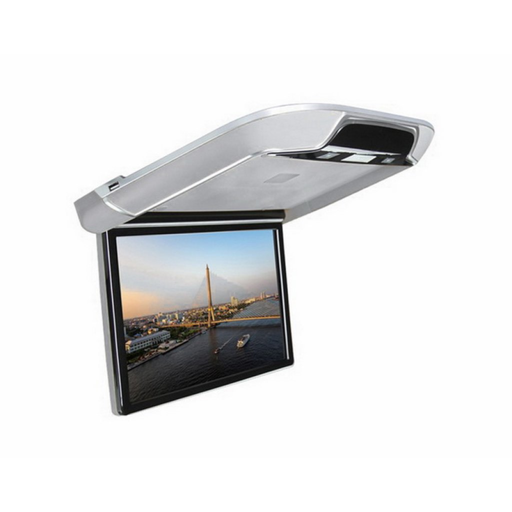 Stropní LCD monitor 21,5" šedý s OS. Android HDMI / USB, dálkové ovládání se snímačem pohybu