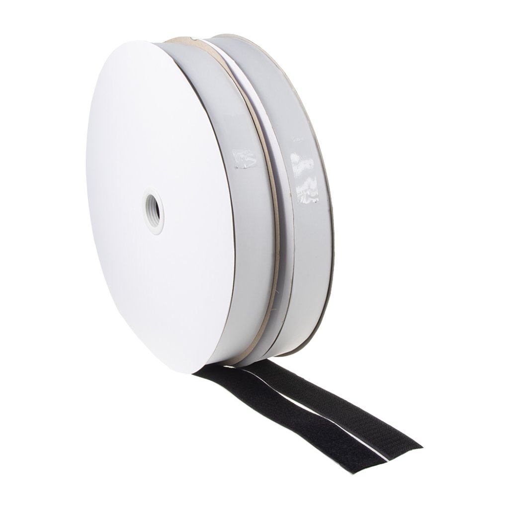 Suchý zip samolepící, SET smyčky+háčky 30mm x 25m