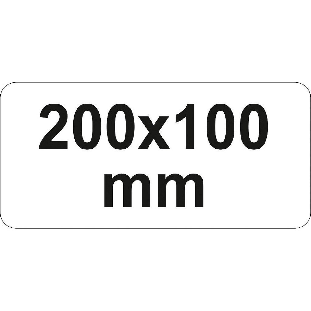 Svěrka 200 x 100 ráčnová - YT-63951