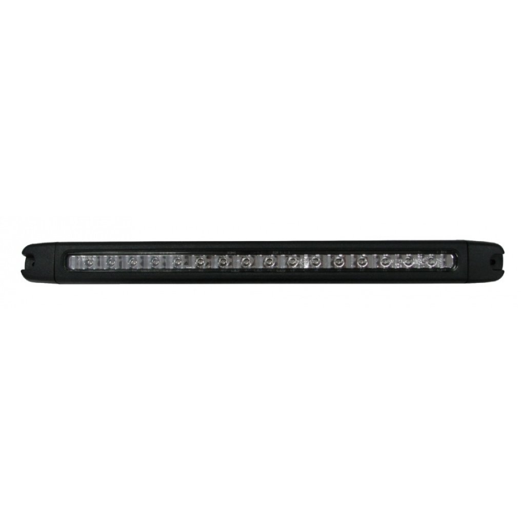 Světlo brzdové LED 12V s bílým sklem W28