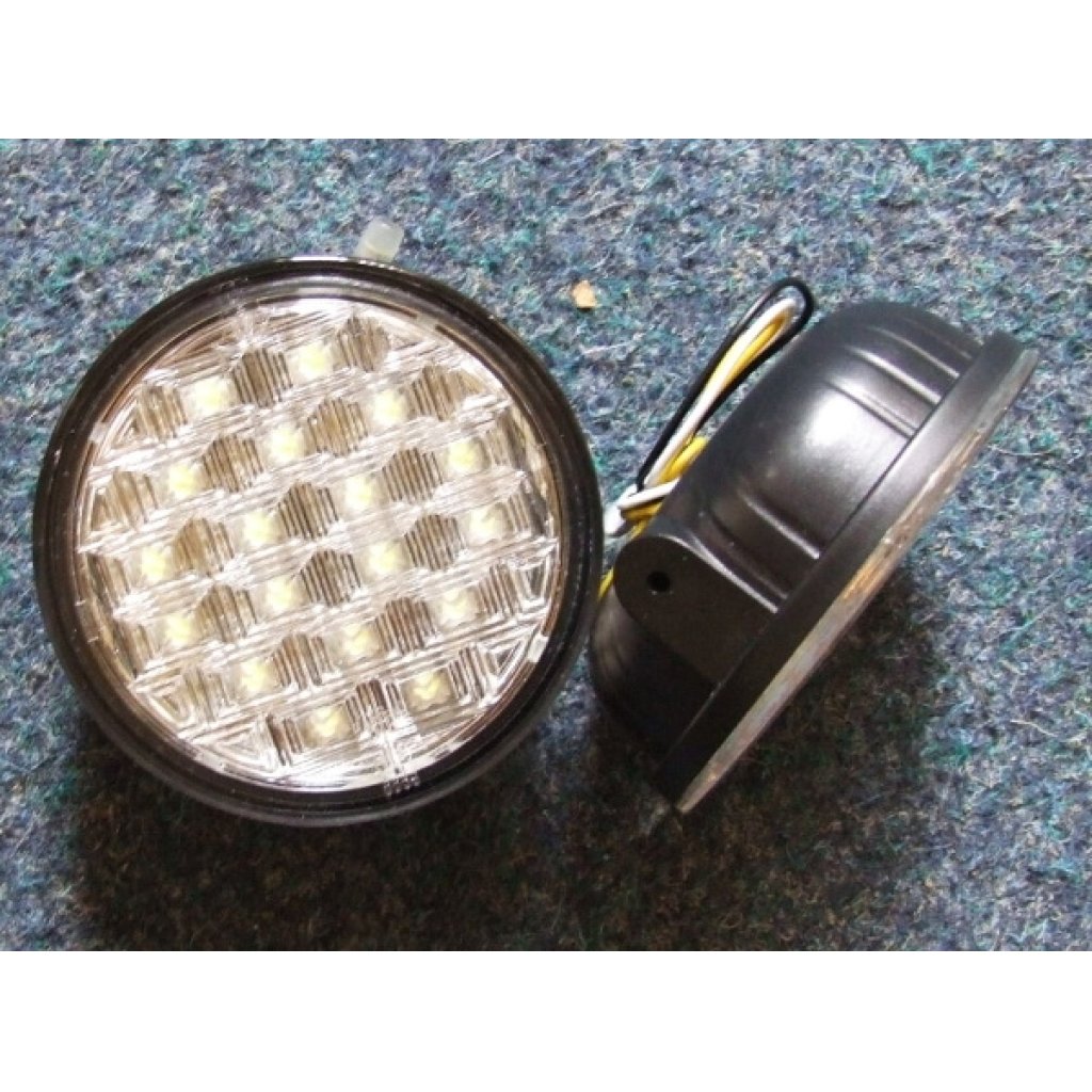 Světlo denního svícení 18 LED - kulaté 90mm, A18 DRL