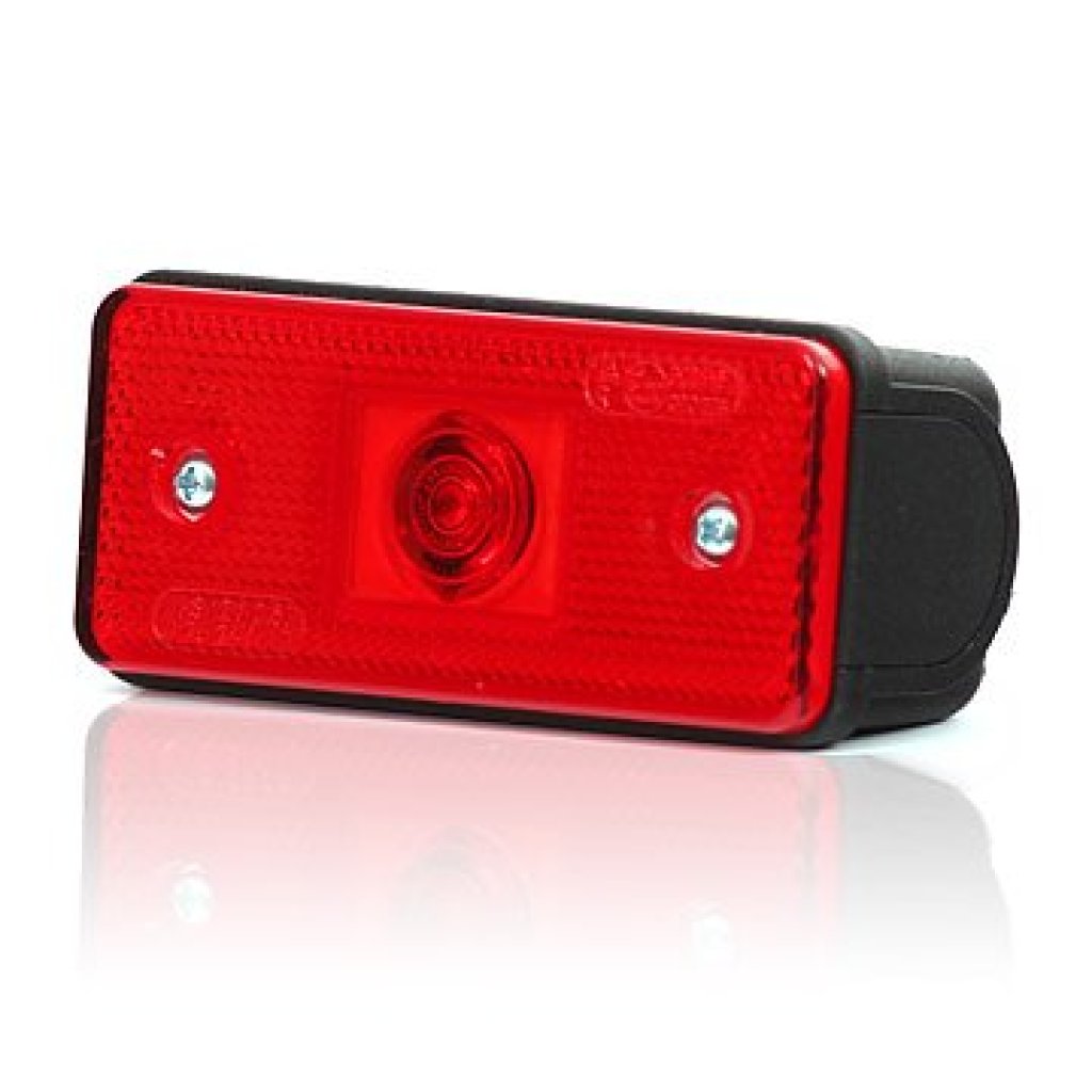 Světlo sdružené obrysové zadní s krytkou, 12V-24V, LED, W17D