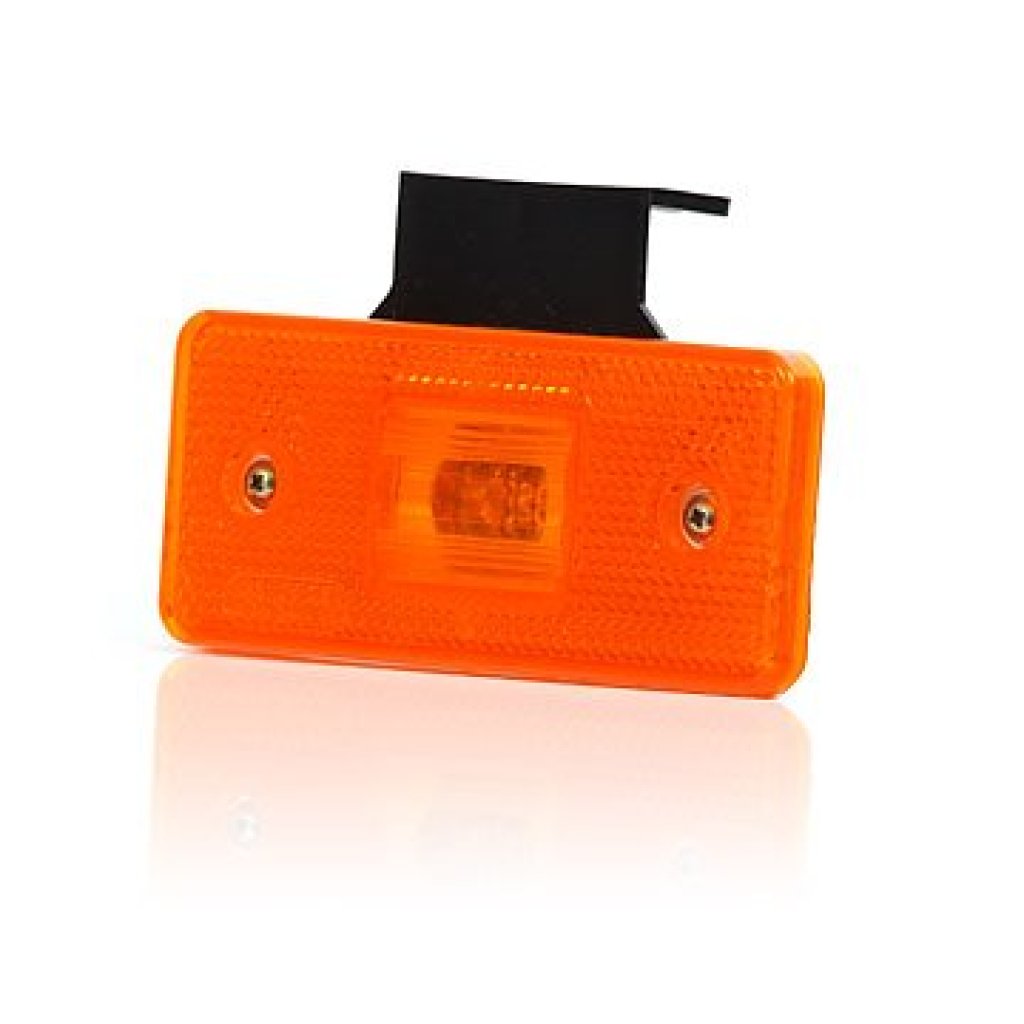 Světlo sdružené poziční boční s držákem 12V-24V, LED, W17D