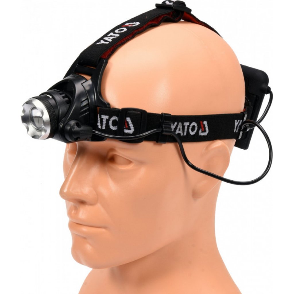 Svítilna čelovka LED XM-L2 CREE 10W, 450 lm - YT-08591