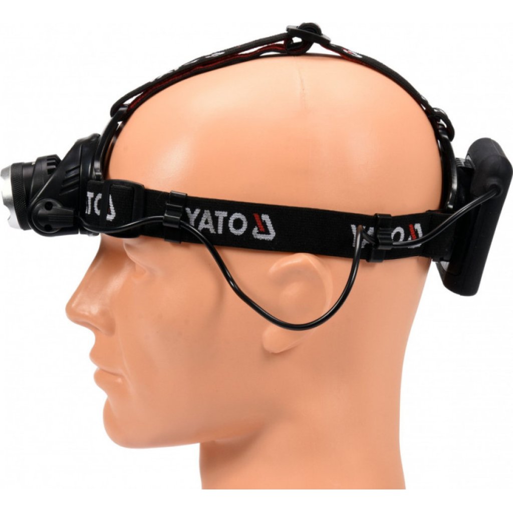 Svítilna čelovka LED XM-L2 CREE 10W, 450 lm - YT-08591