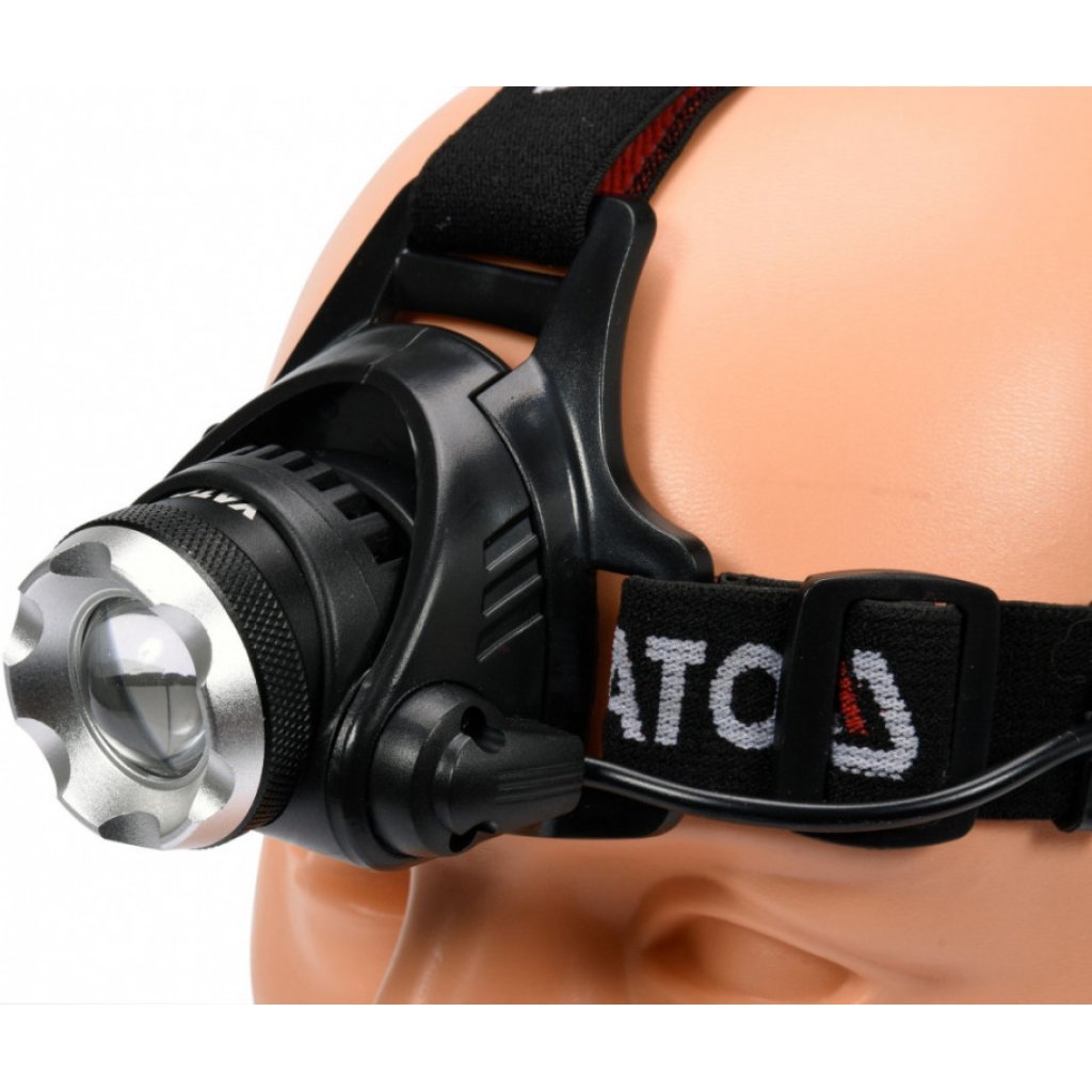 Svítilna čelovka LED XM-L2 CREE 10W, 450 lm - YT-08591