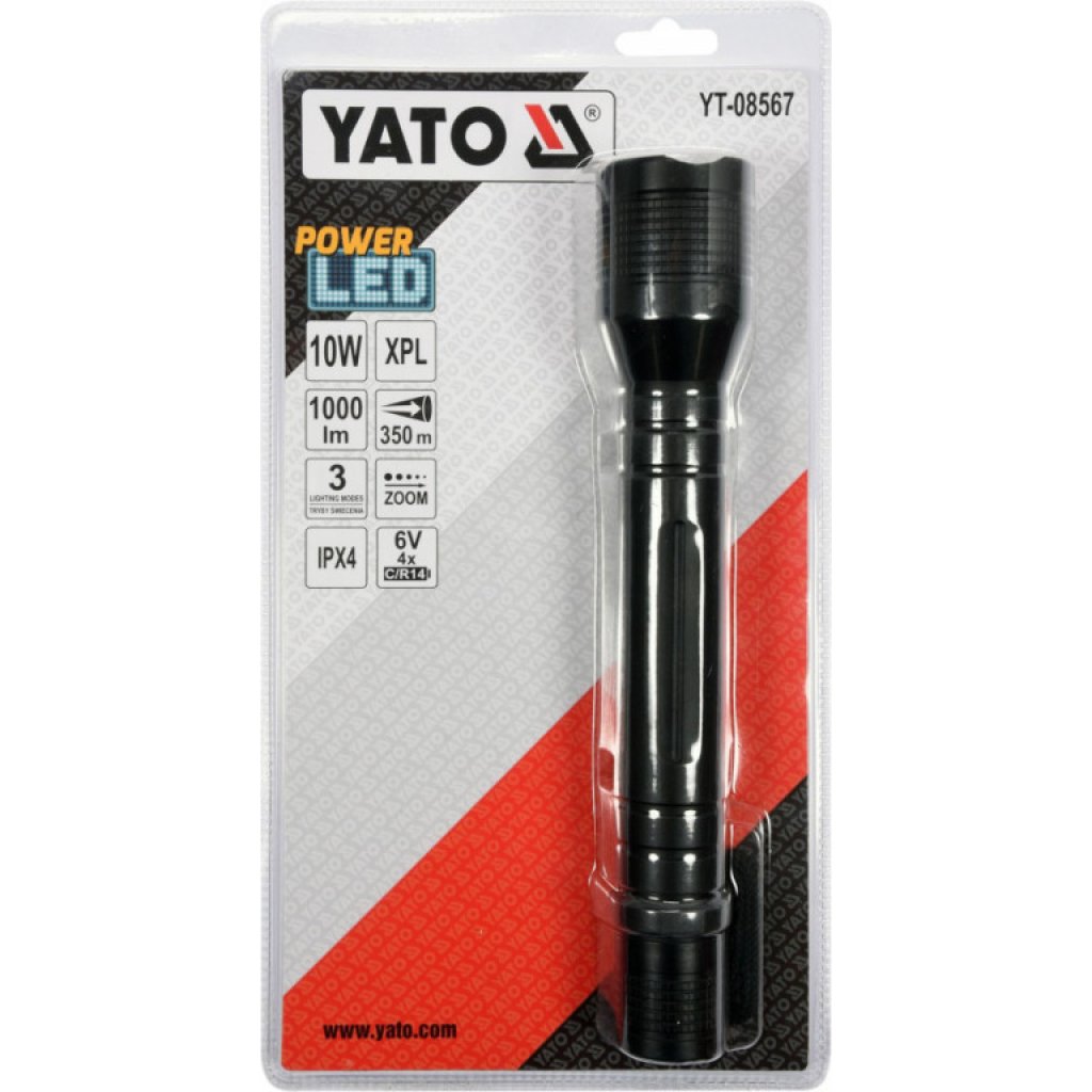 Svítilna LED XP-L CREE 10W, 1000 lm - YT-08567