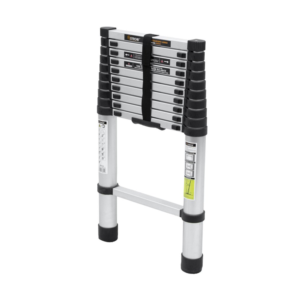 Teleskopický žebřík, 3,2 m, max. zátěž 150 kg - HT480004