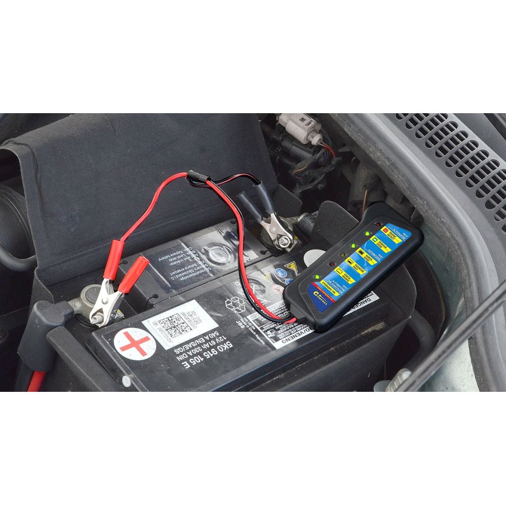 Tester autobaterie a alternátoru 12V, 07170
