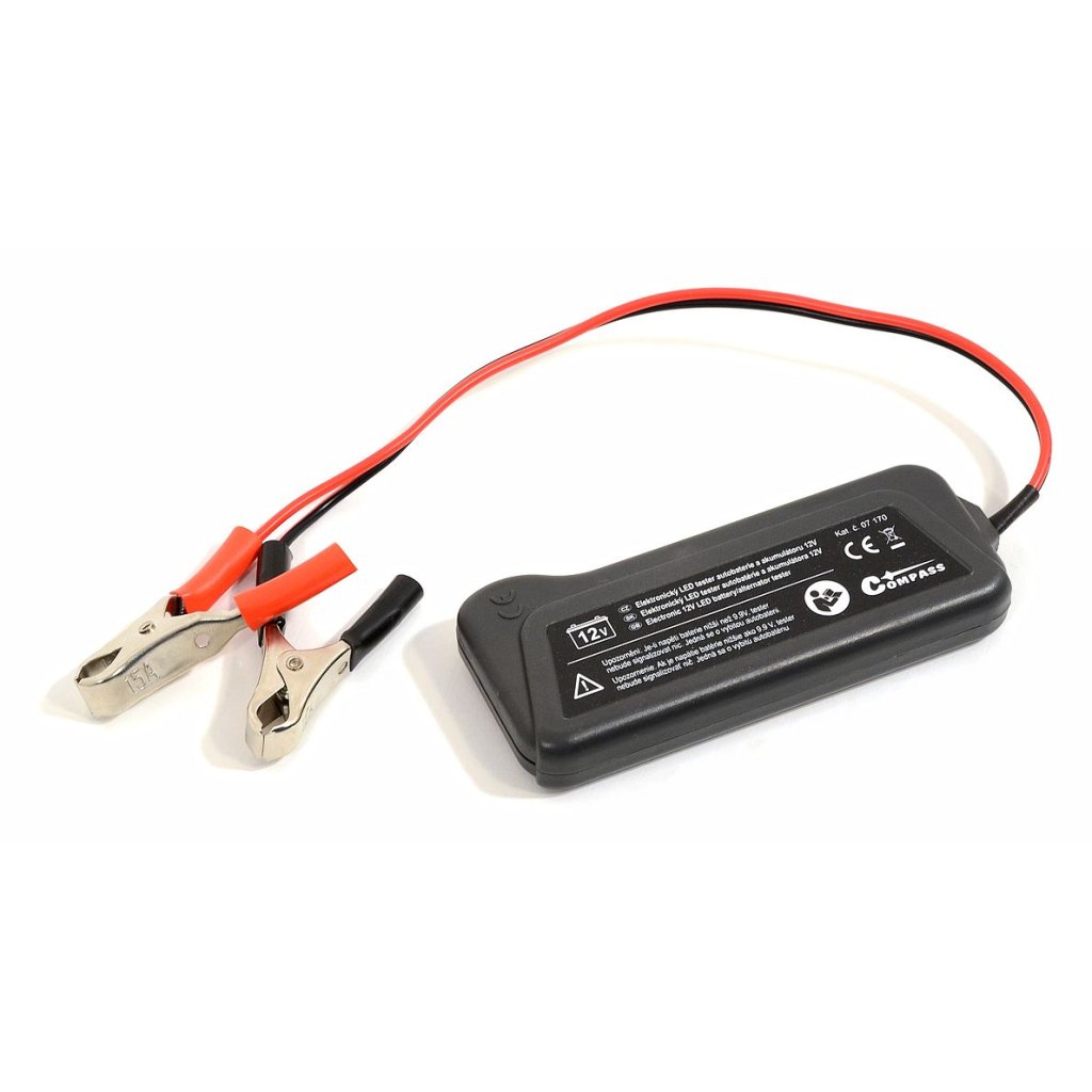Tester autobaterie a alternátoru 12V, 07170
