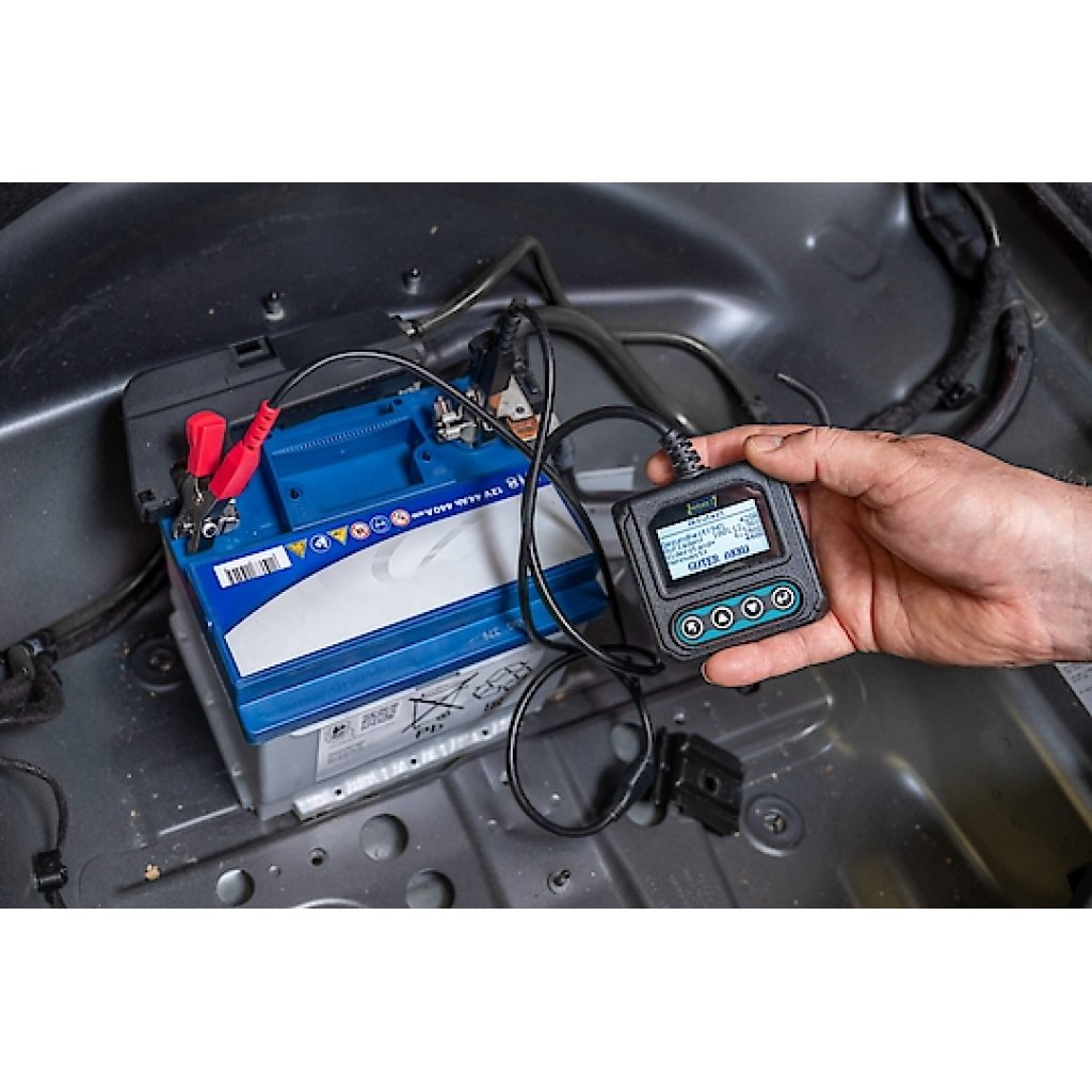 Tester baterií 12V, LCD display - HAZET 4650-6