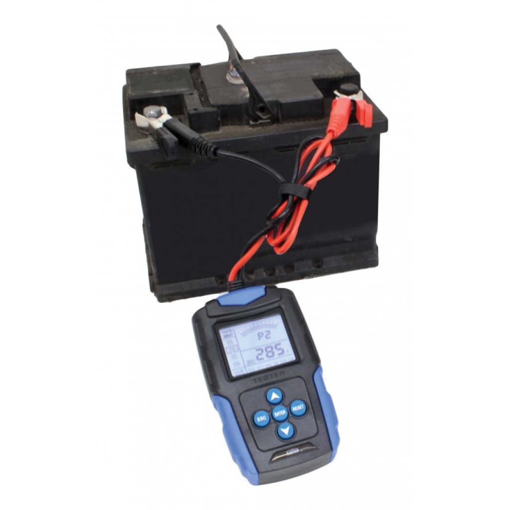 Tester baterií, LCD display, 12 - 24 V, 3 - 200 Ah - SLBA1224
