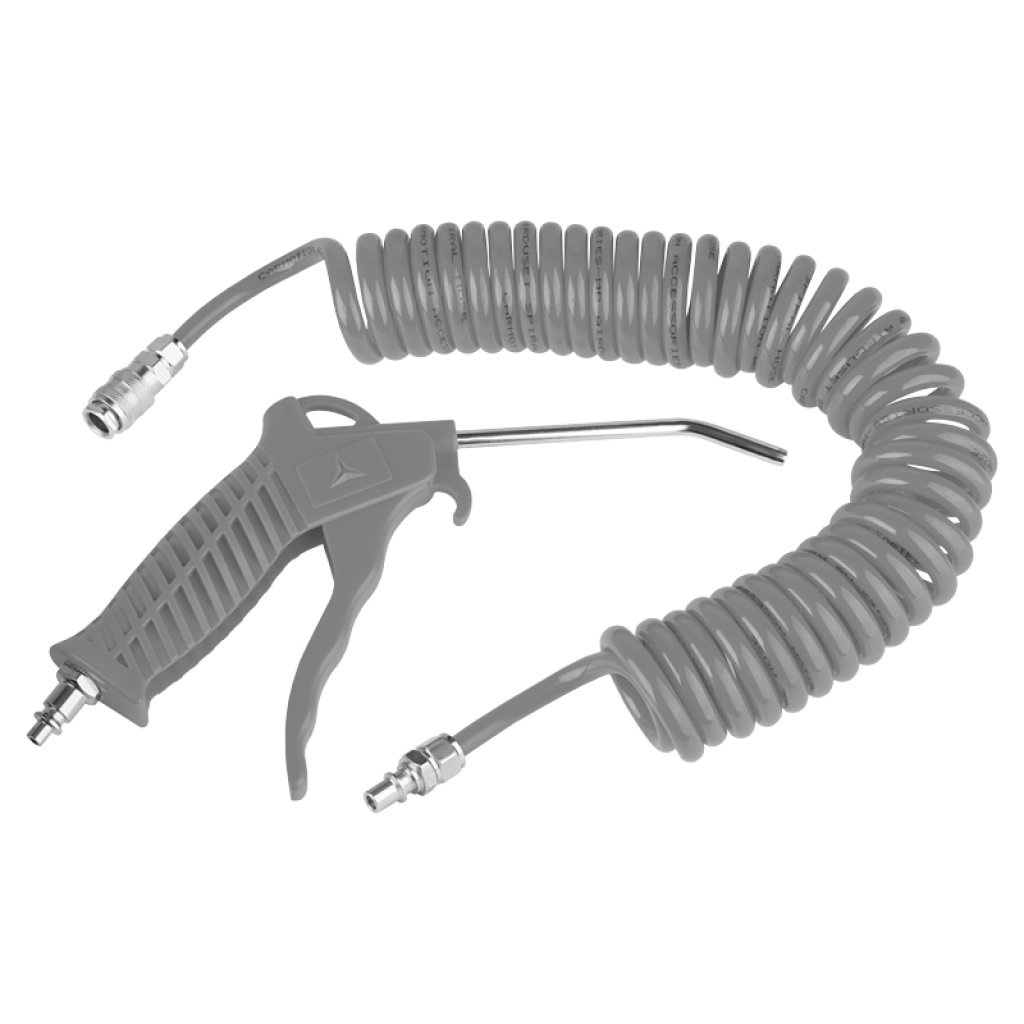 Tlaková hadice 5m, s pistolí a koncovkami, 13kg/cm2, Renault 86628