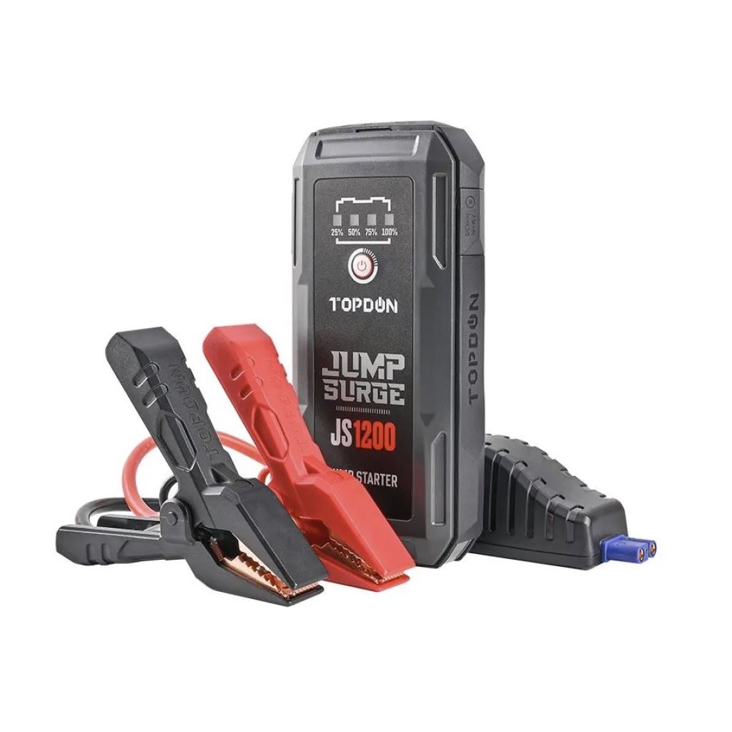 TOPDON Car Jump Starter JumpSurge 1200, 10 000 mAh