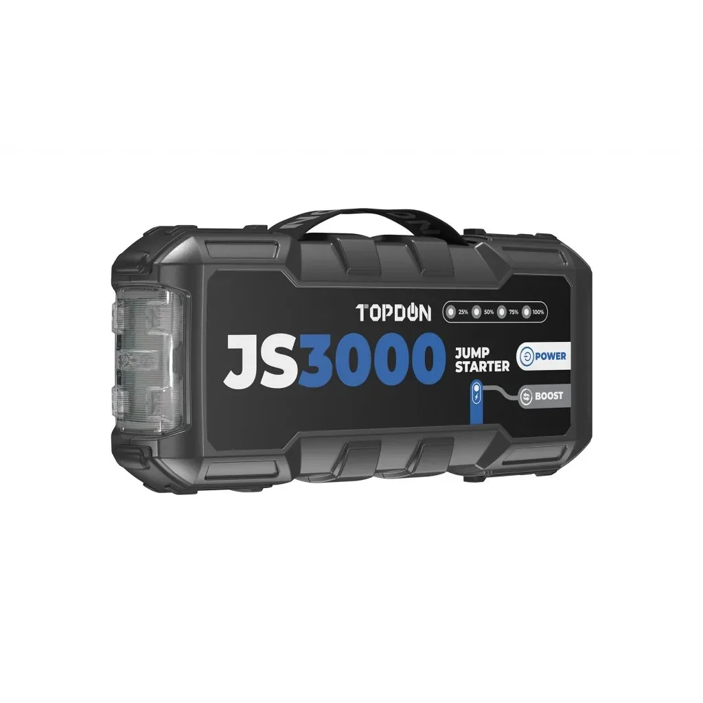 TOPDON Car Jump Starter JumpSurge 3000, 24 000 mAh
