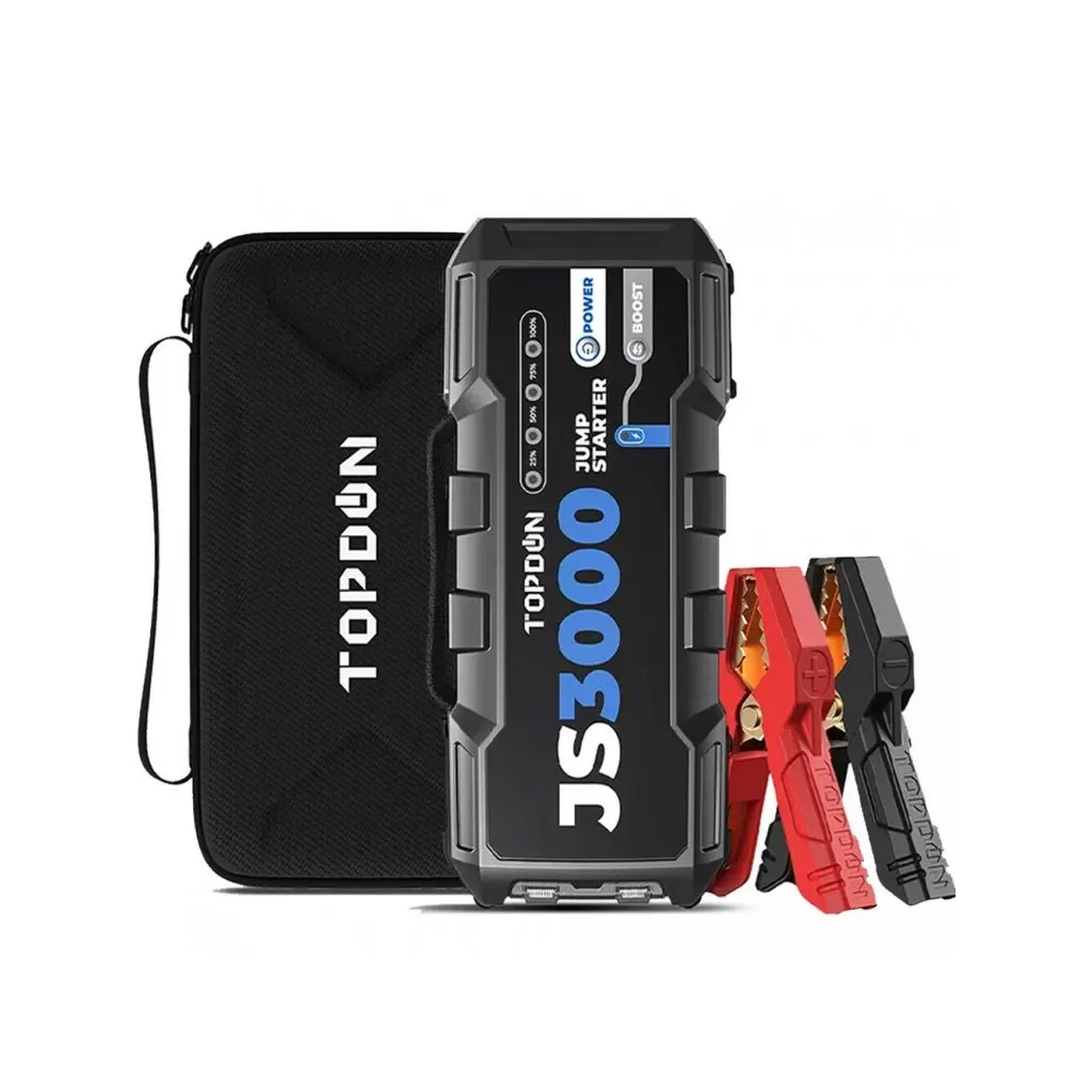 TOPDON Car Jump Starter JumpSurge 3000, 24 000 mAh