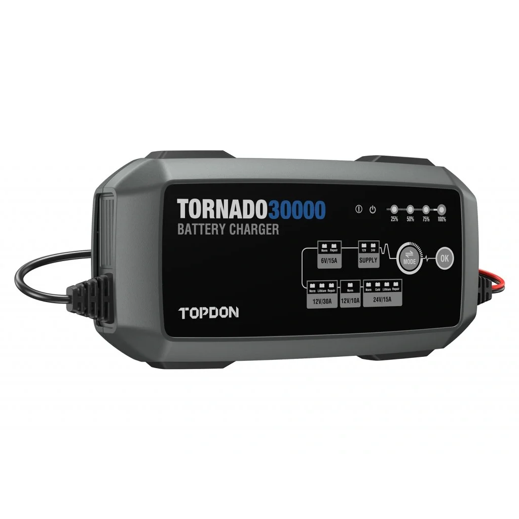 TOPDON Nabíječka autobaterie Tornado 30000, 360 W