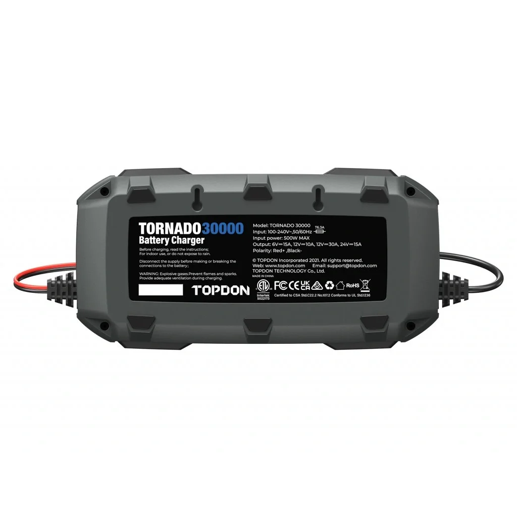 TOPDON Nabíječka autobaterie Tornado 30000, 360 W