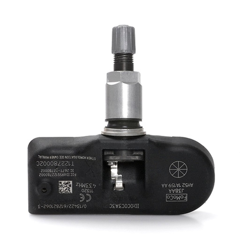 TPMS senzor original Land Rover (T122780002C) EU 433MHz, ventilek hliníkový elox šedý