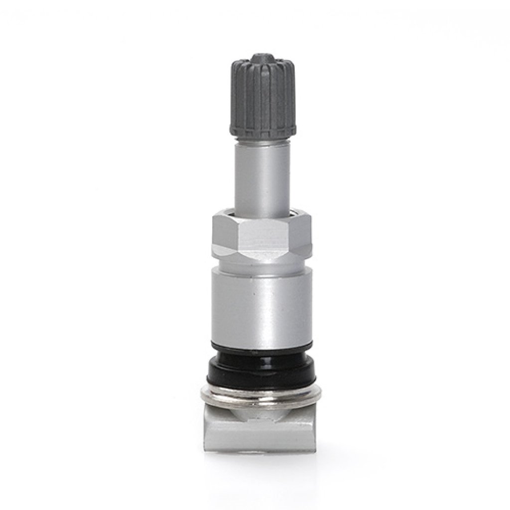 TPMS ventil pro senzor tlaku originální výbava (NV-03) hliníkový elox šedý