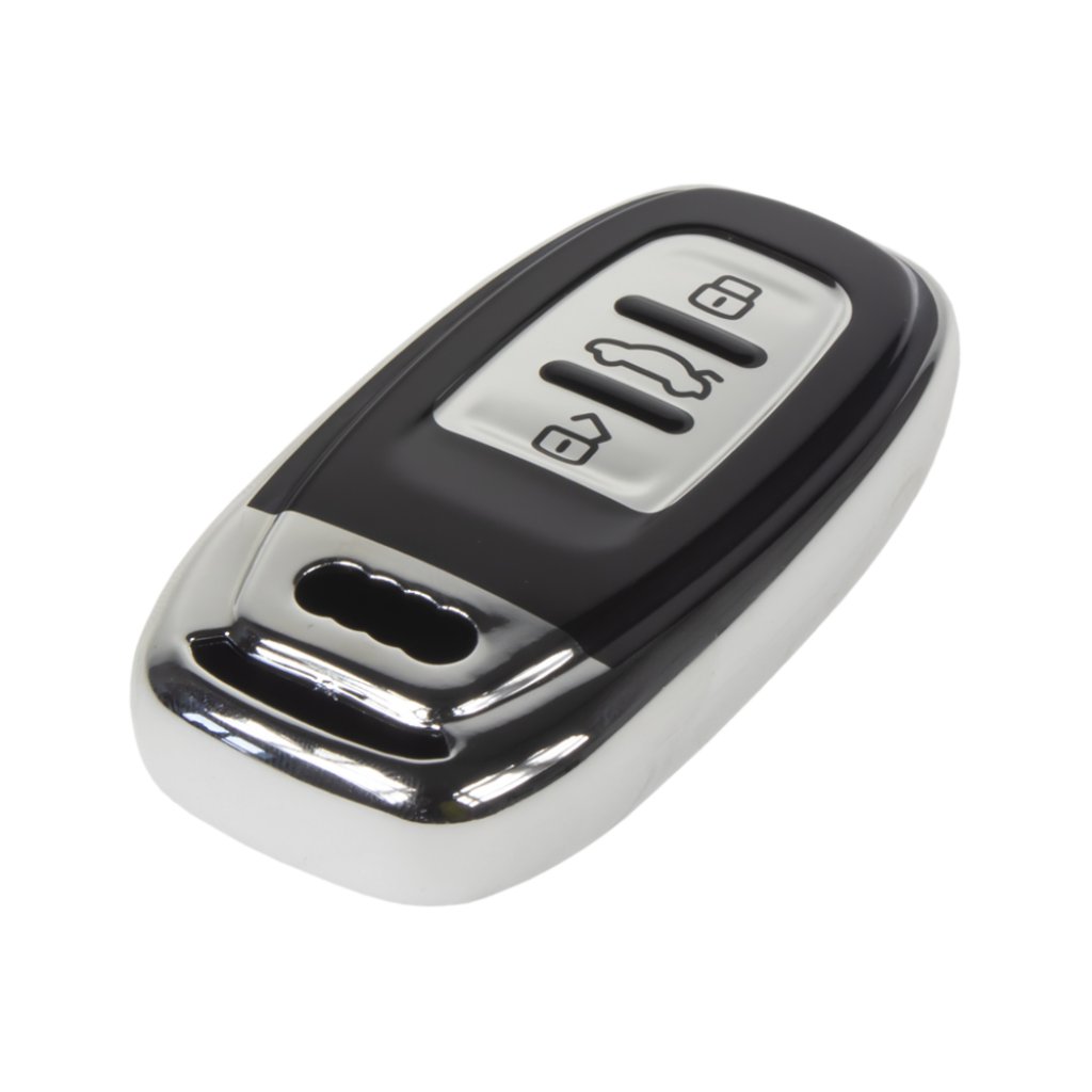 TPU obal pro klíč Audi, silver