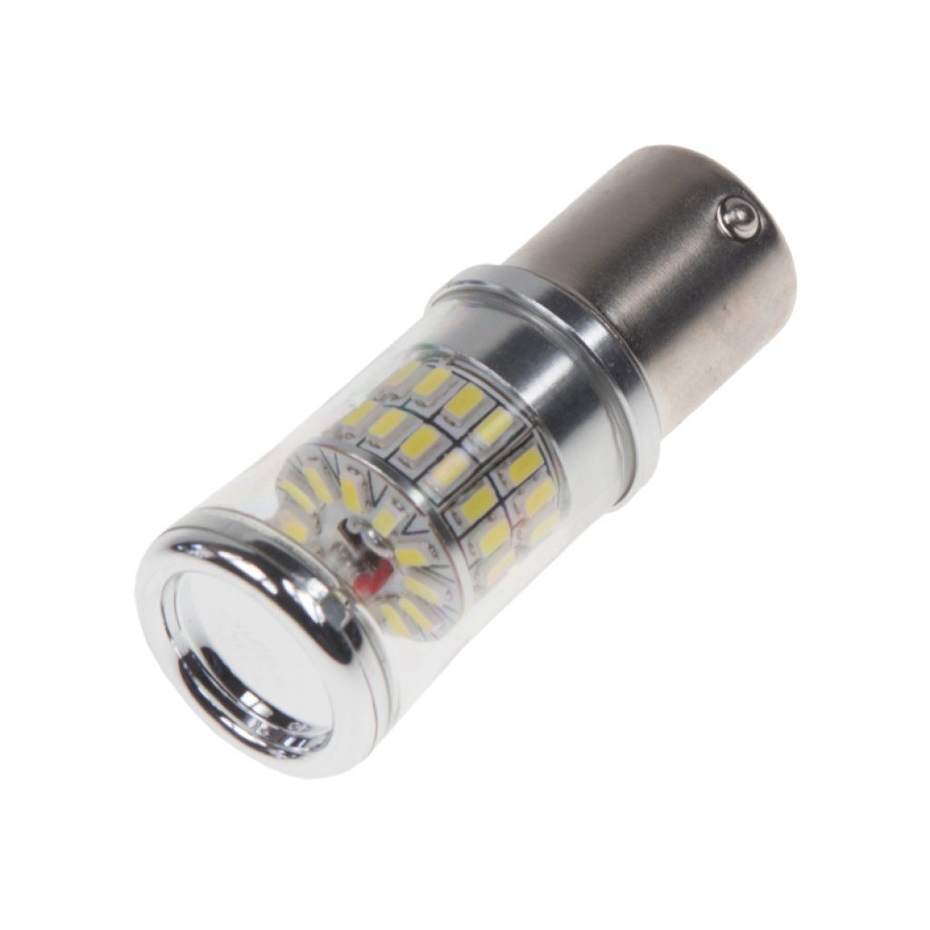 TURBO LED 12-24V s paticí BAU15S, 48W bílá