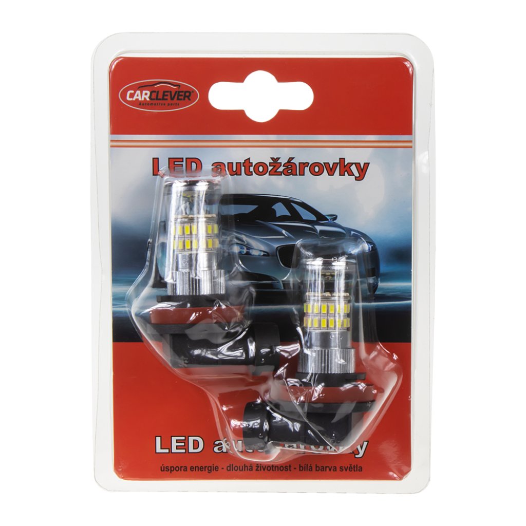 TURBO LED H11 bílá, 12-24V, 48W