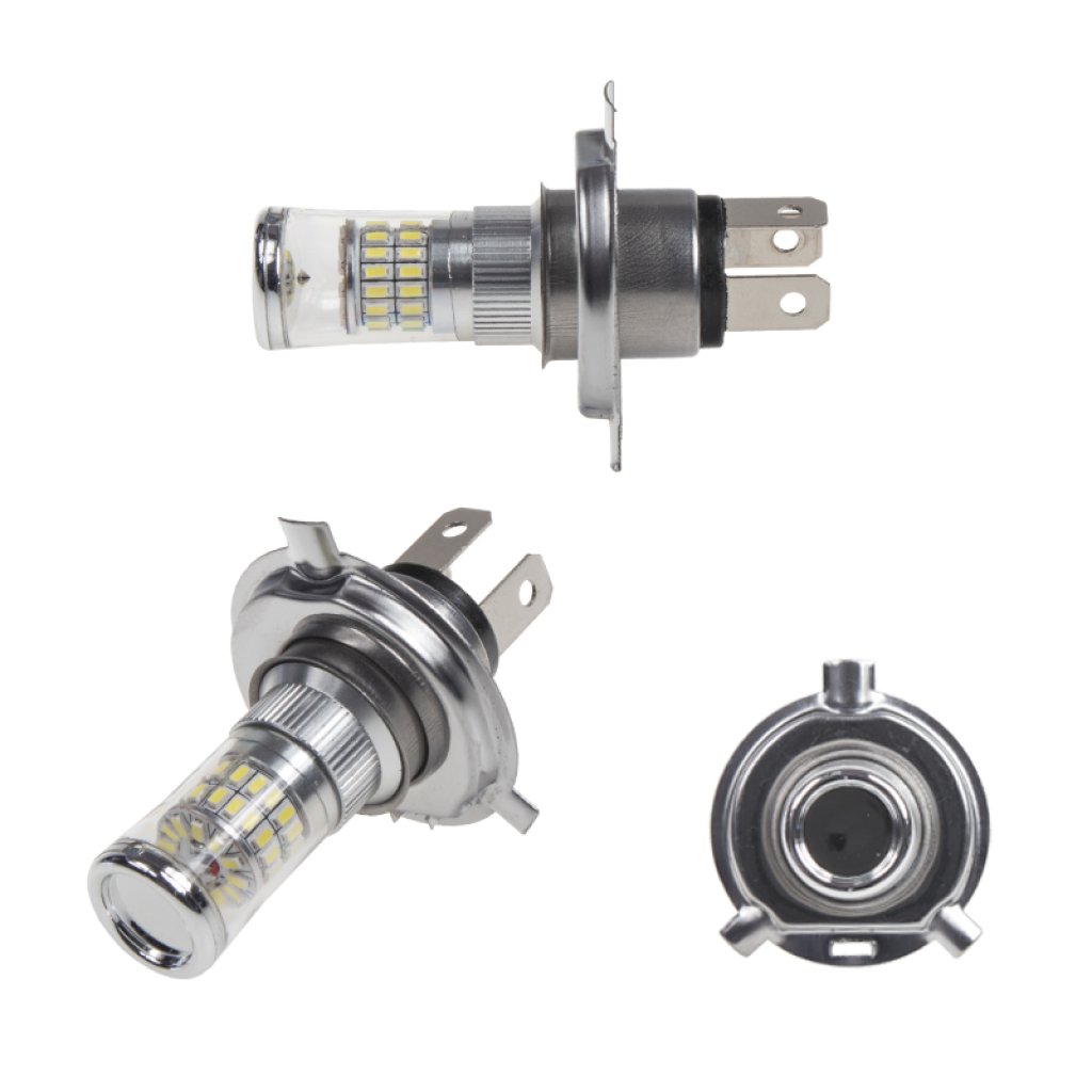 TURBO LED H4 bílá, 12-24V, 48W