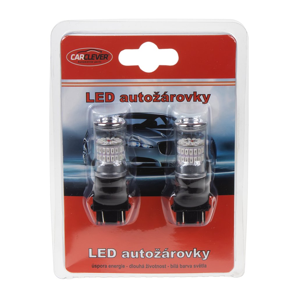 TURBO LED T20 (3157) oranžová 12-24V, 48W