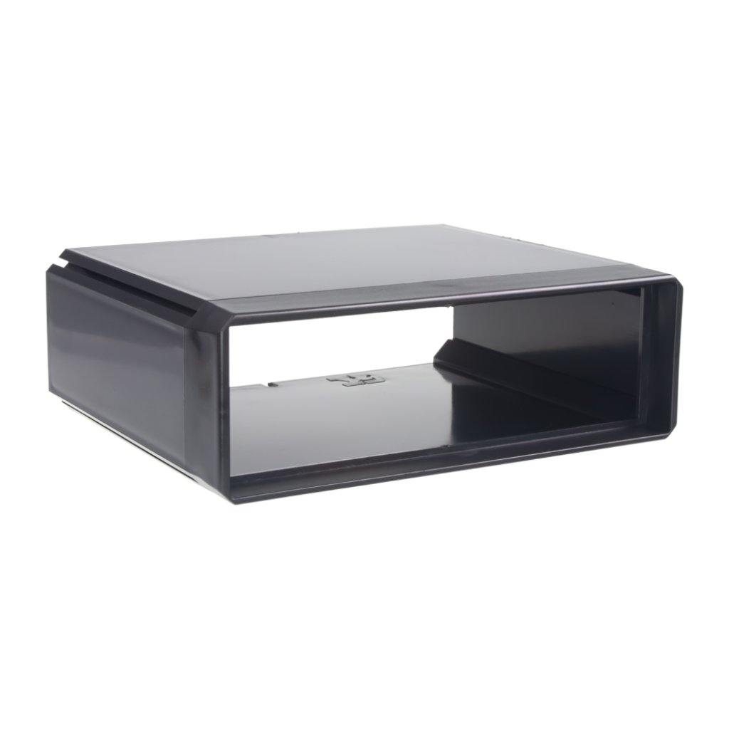 Univerzální box s otvorem DIN, vnější rozměry v67 x š204 x hl164mm