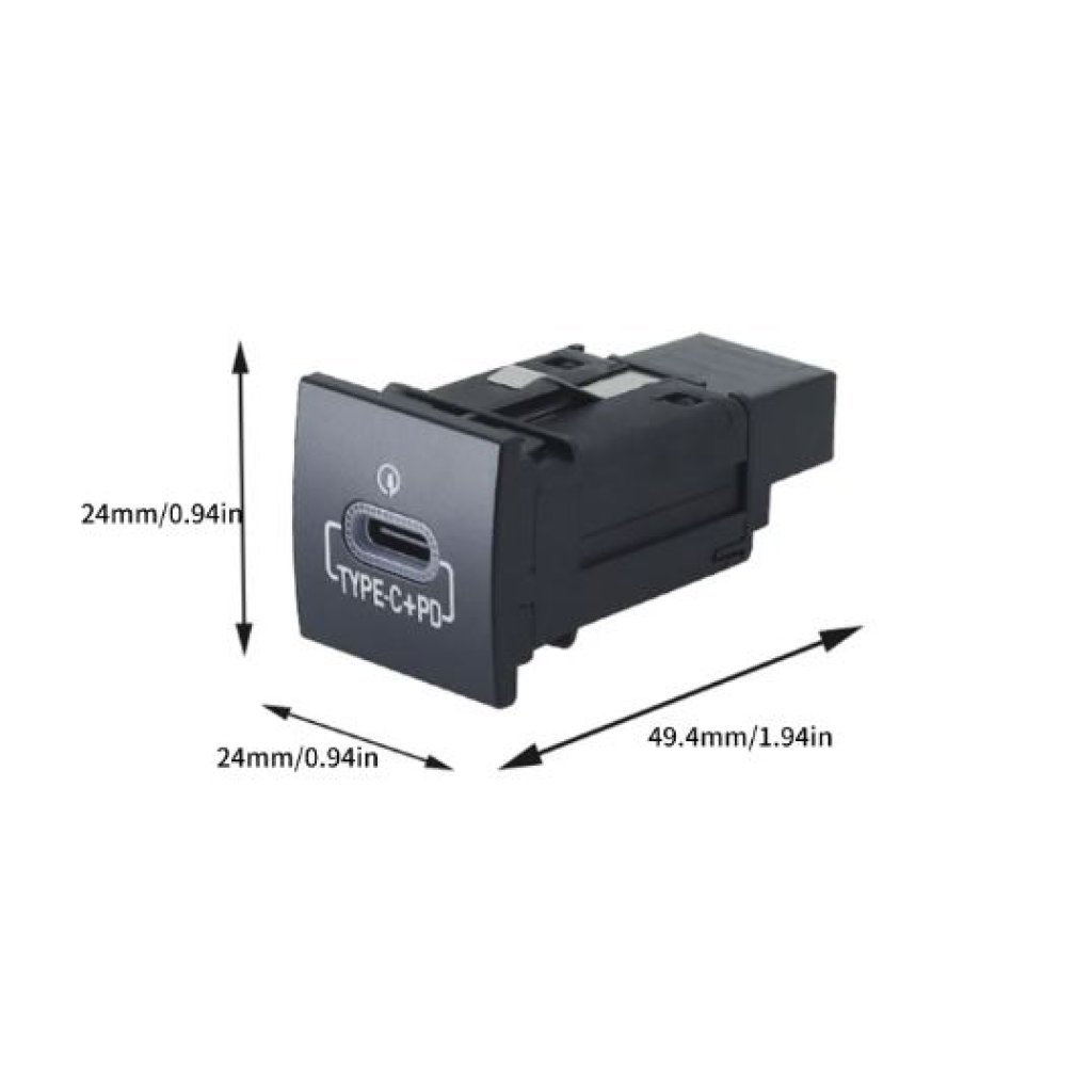 USB-C nabíječka PD (Power Delivery) do VW Golf IV