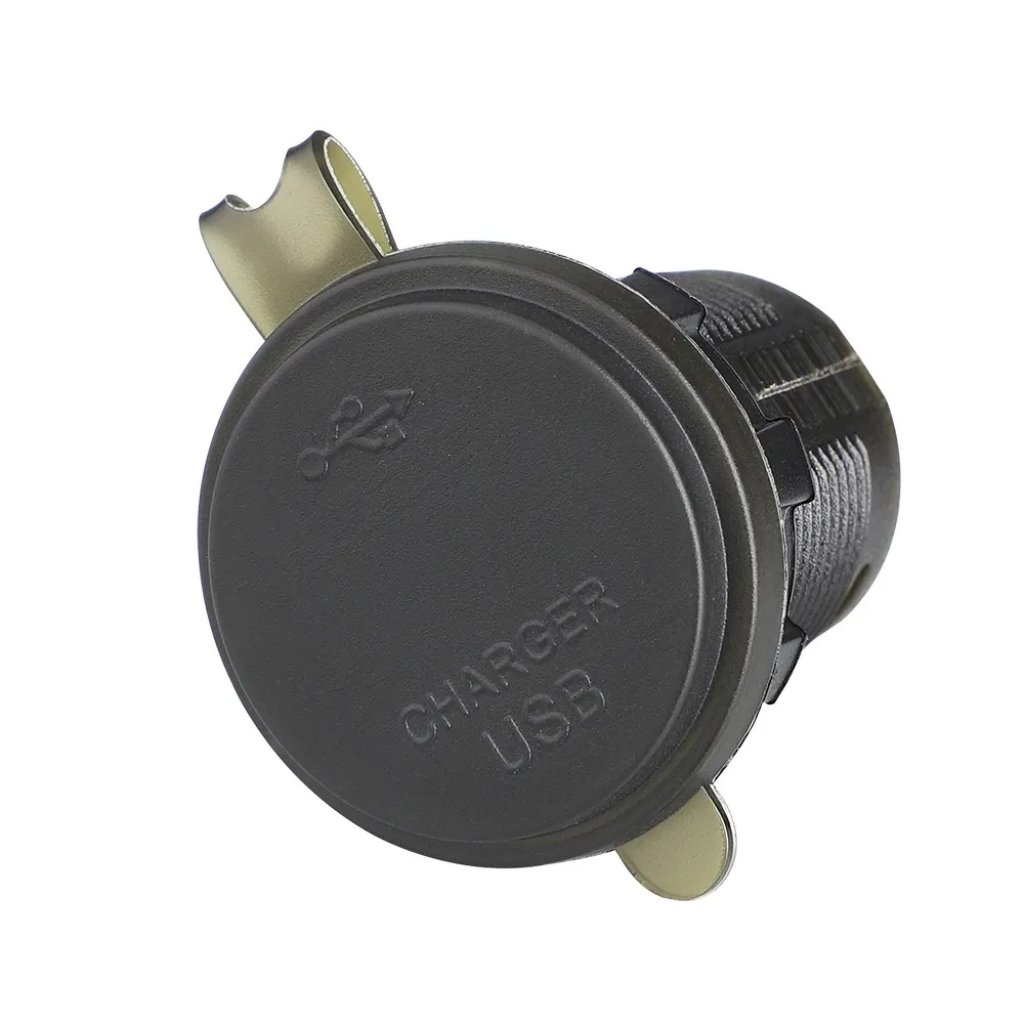 USB nabíječka QC3.0 + USB-C, 12/24V