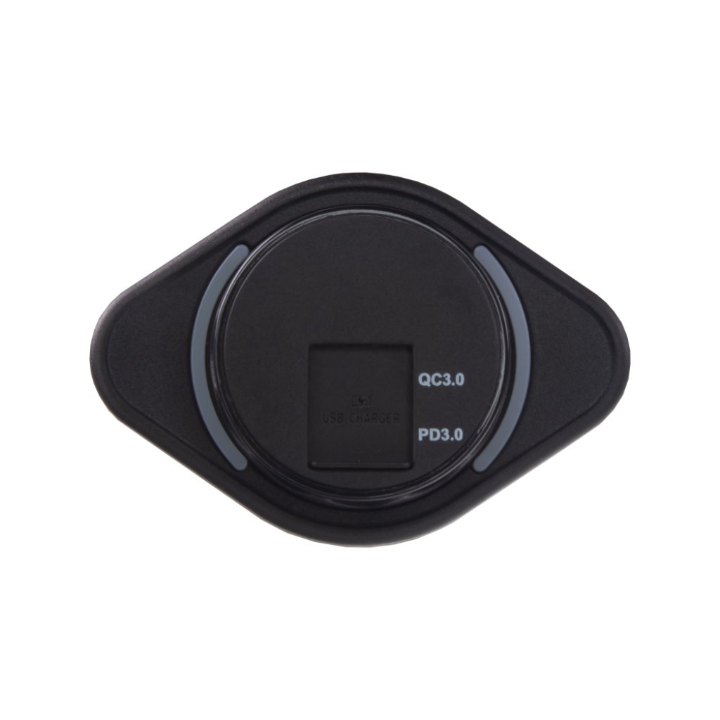 USB QC3.0 + USB-C PD3.0 zásuvka 12/24V, montáž na povrch