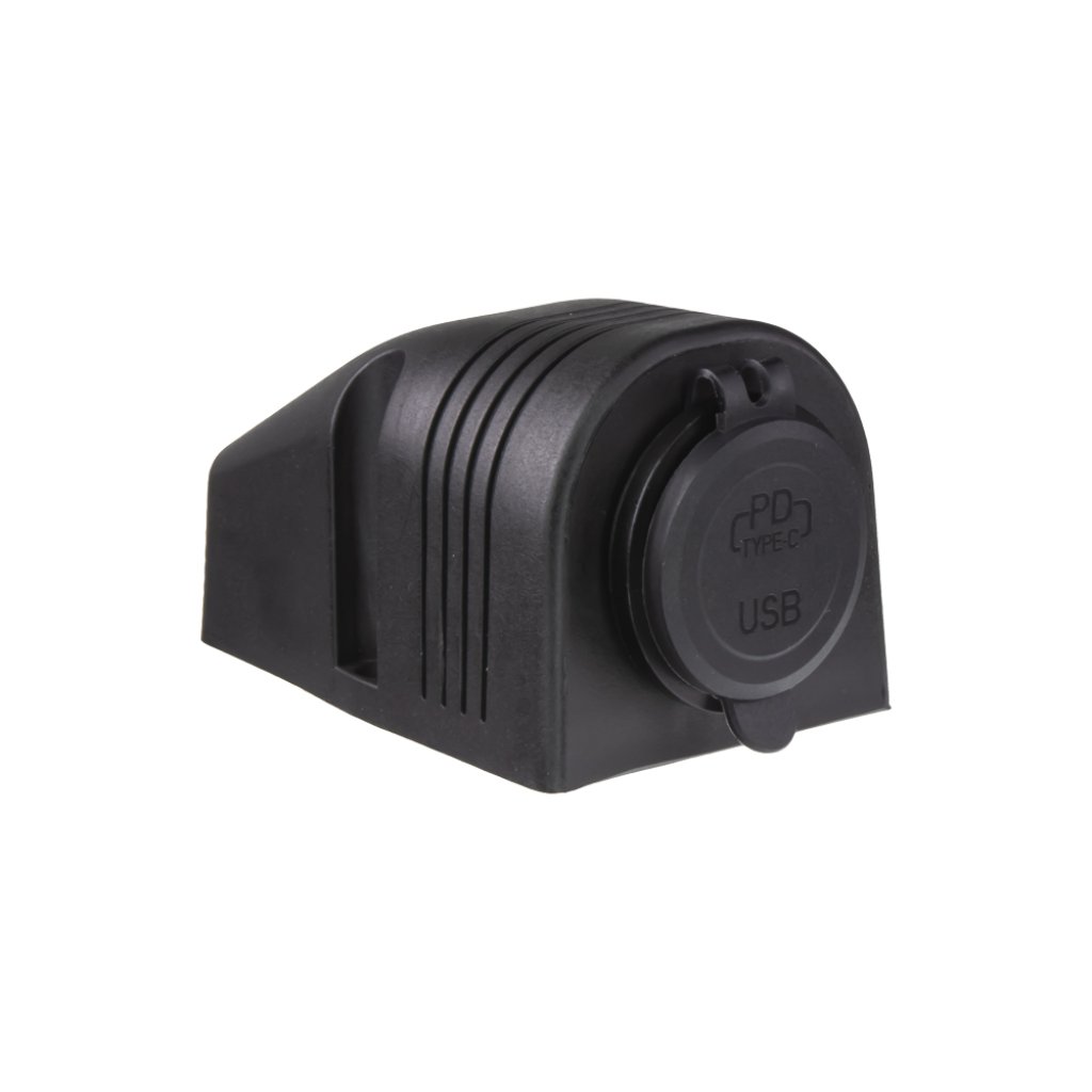 USB + USB-C zásuvka voděodolná v přídavném panelu