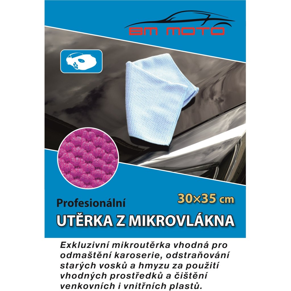 Utěrka z mikrovlákna 30 x 35 cm, 330 g/m2, MR4764