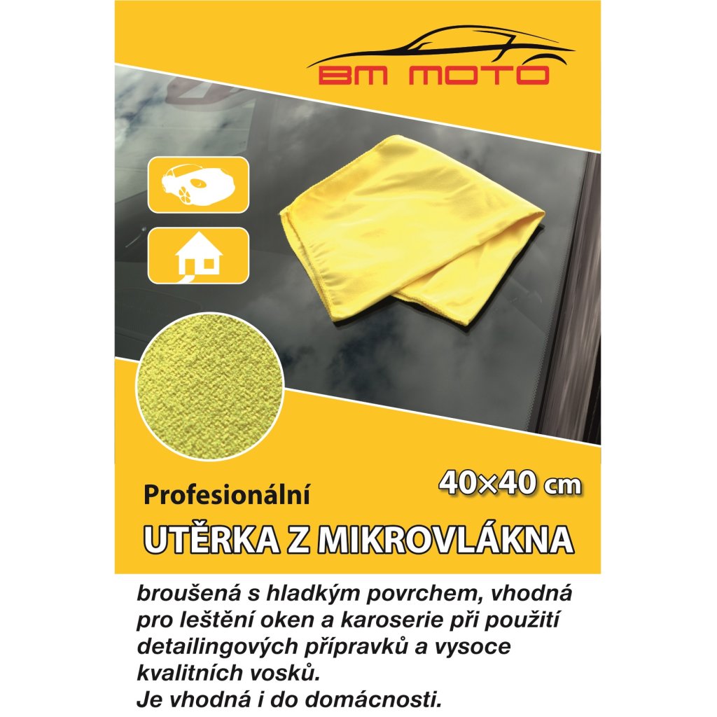 Utěrka z mikrovlákna 40 x 40 cm, MR4757