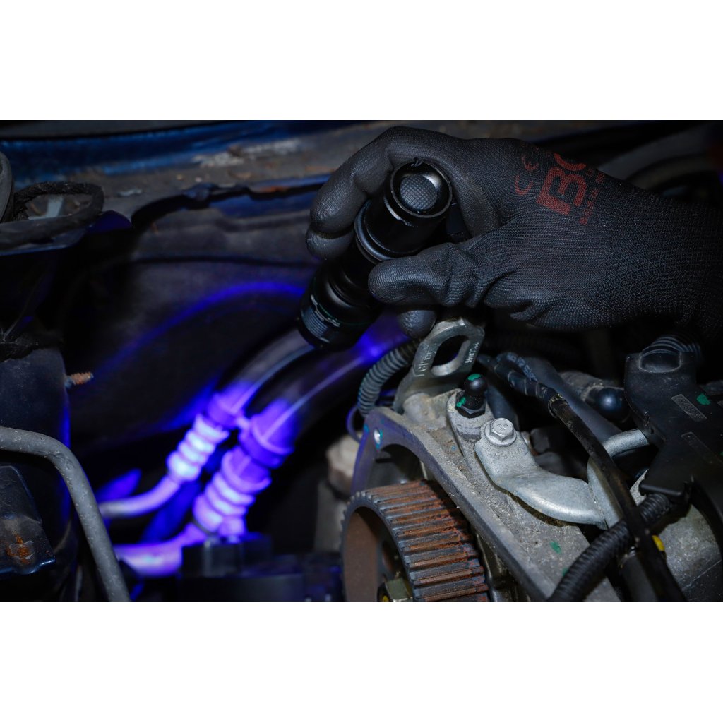 UV lampa pro zjištění netěsností, sada - B3710