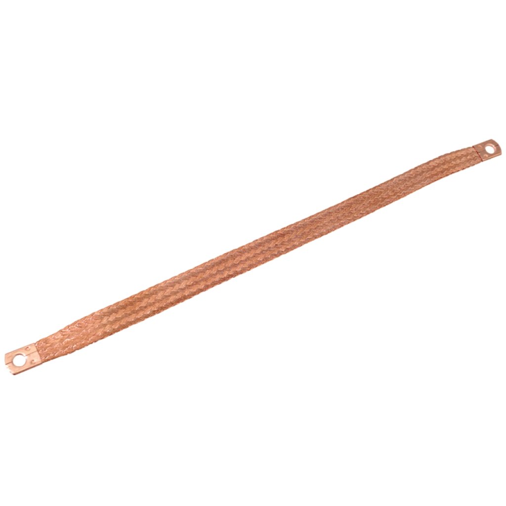 Uzemňovací pásek 220x16mm, pr.oka 8mm, 58975
