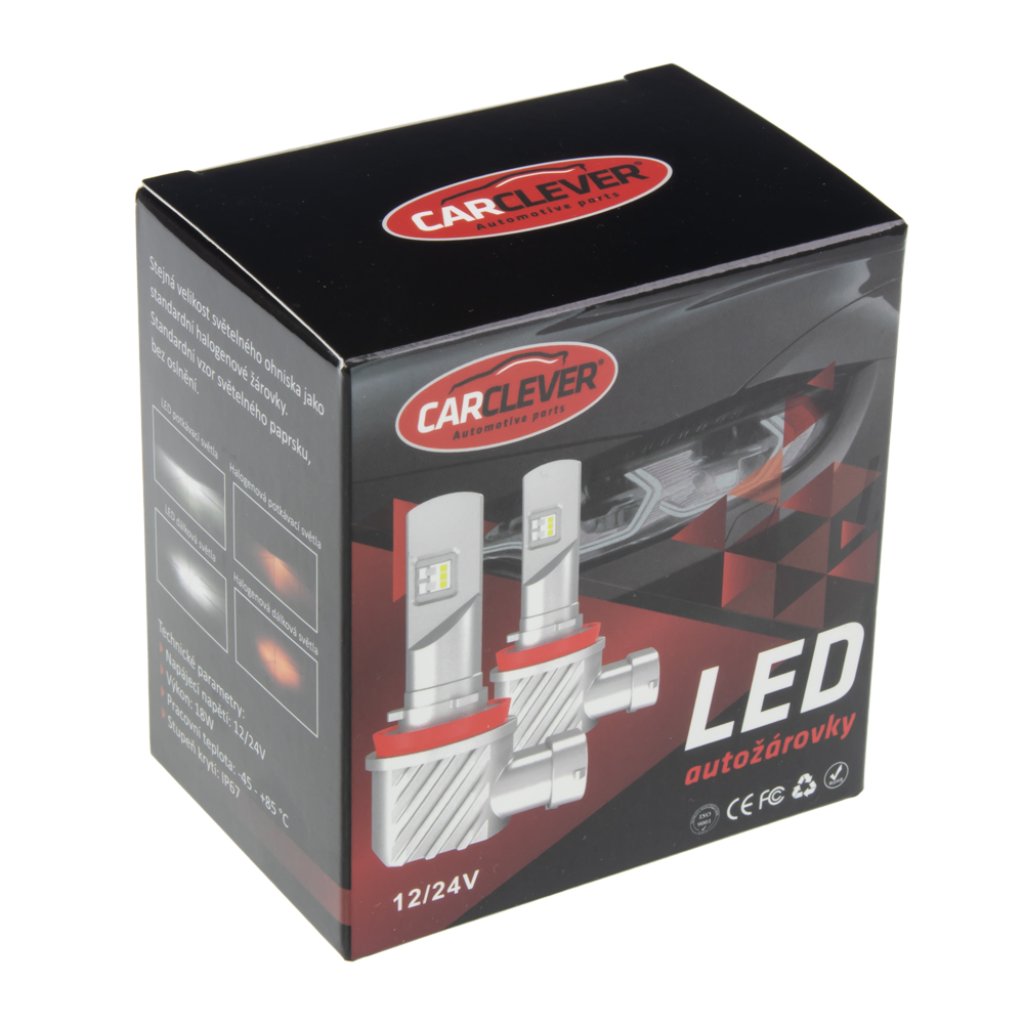 V20 LED H7 bílá, 12/24V, 5000LM