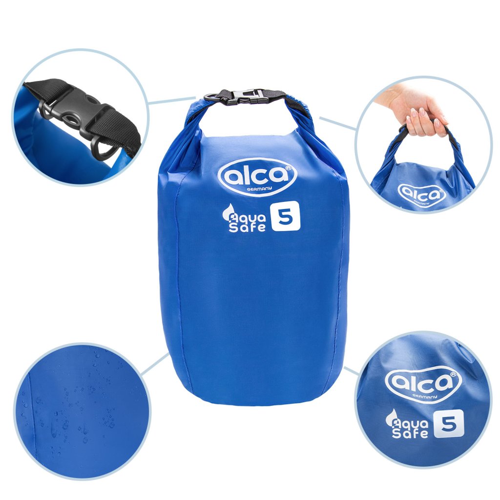 Vak ALCA nepromokavý s kapsou na zip 5L, 516050