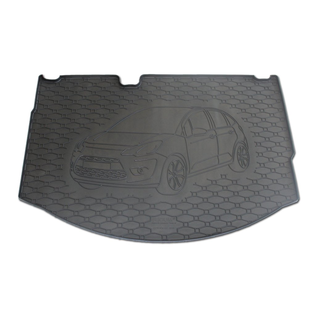 Vana do kufru gumová Citroen C3 2010- s dojezdovým kolem | RIGUM