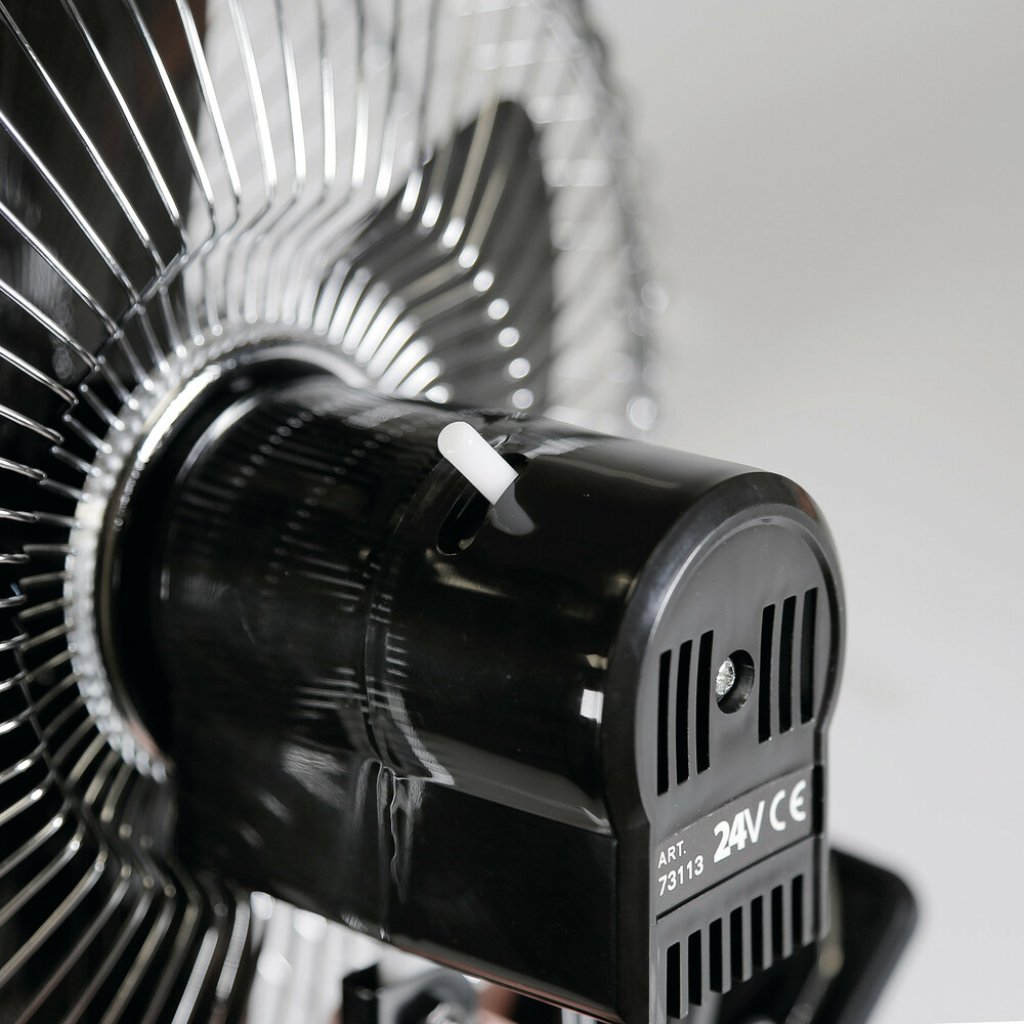 Ventilátor 24V na klips, průměr 25cm, 73113