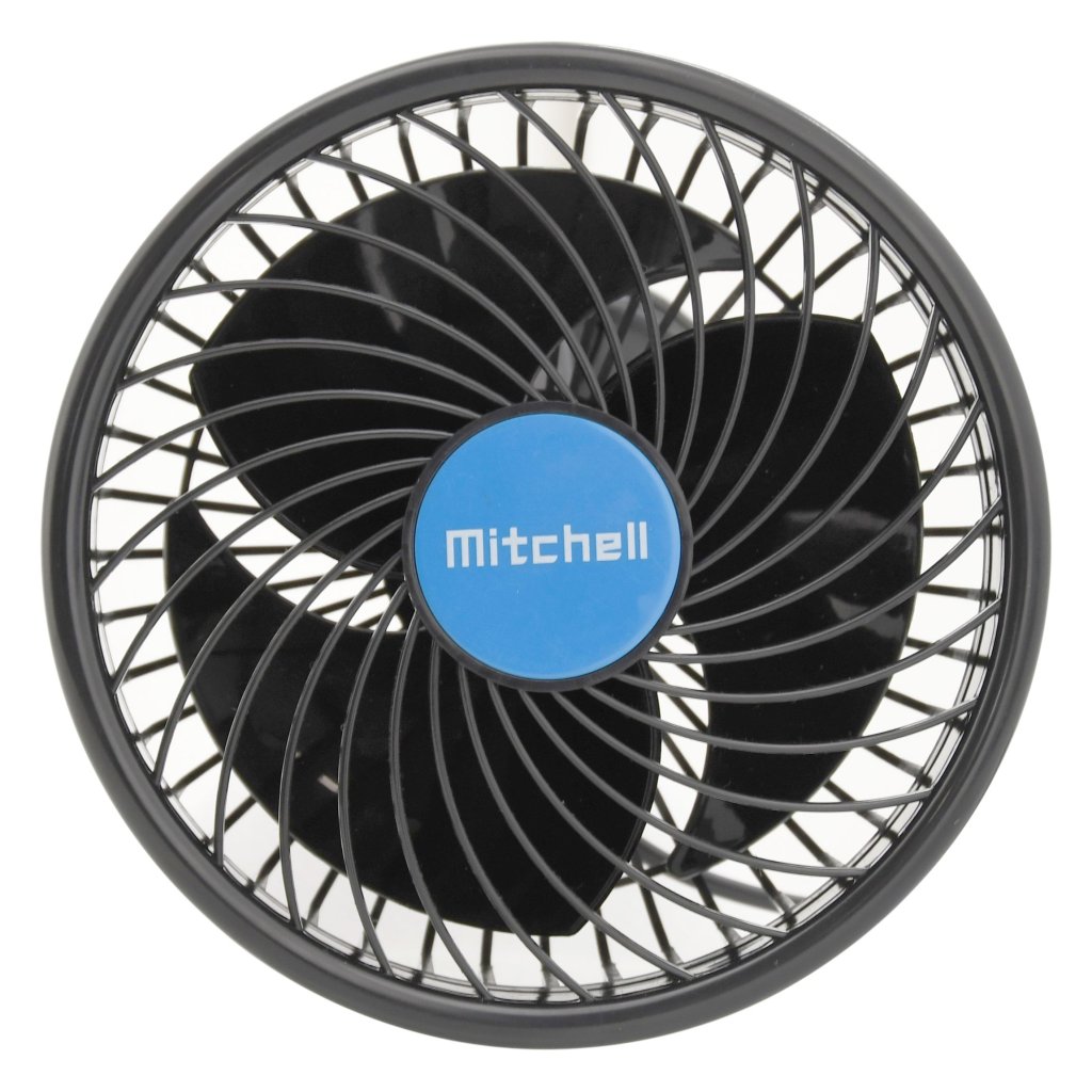 Ventilátor MITCHELL 150mm 12V na přísavku, 61008