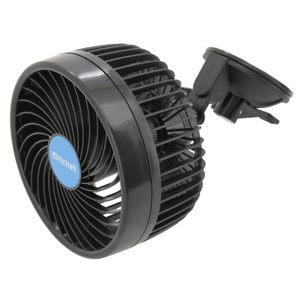 Ventilátor MITCHELL 150mm 12V na přísavku, 61008