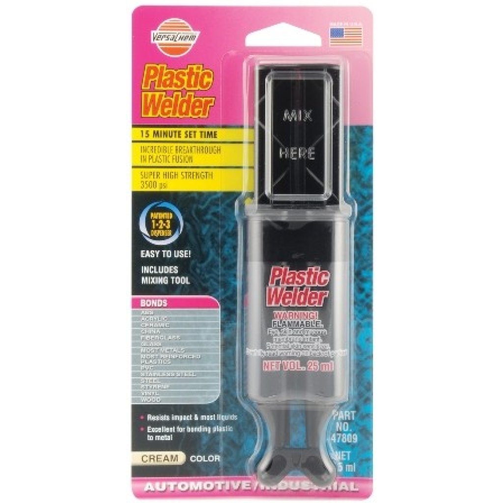 VERSACHEM PLASTIC WELDER 25 ml - profesionální dvousložkové lepidlo na plasty, DV478