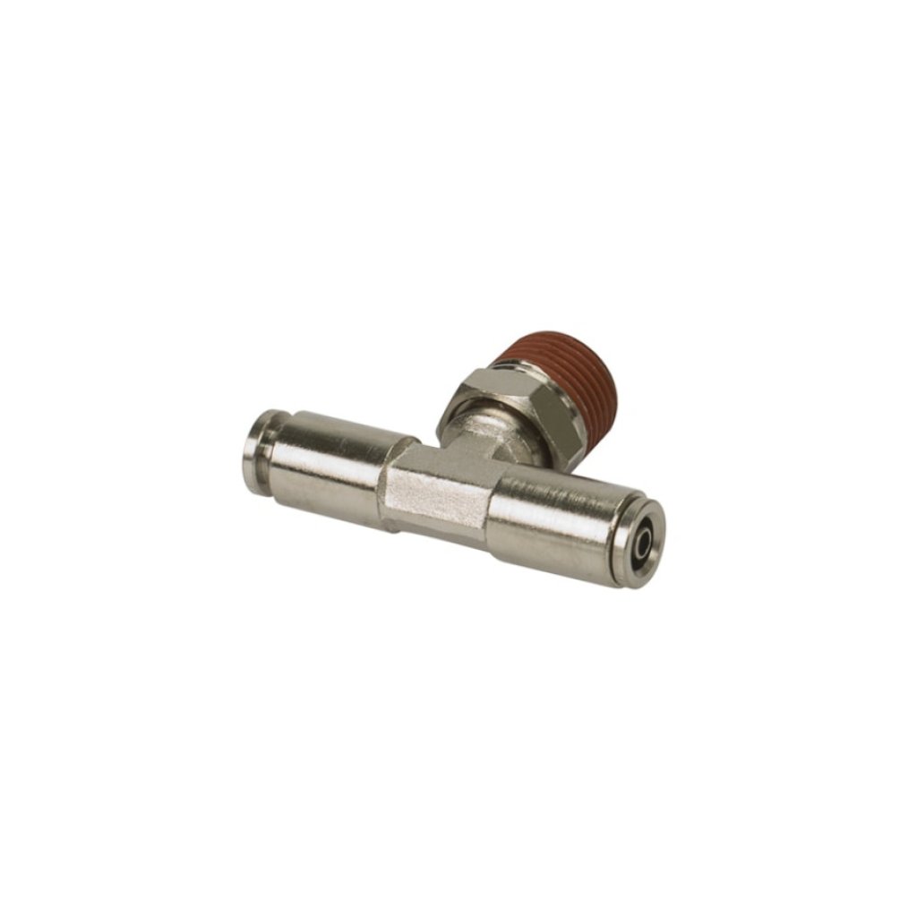 VIAIR fitinka redukční T-kus, rozměr: závit 1/4" (samec) / 2x hadička 3/8"