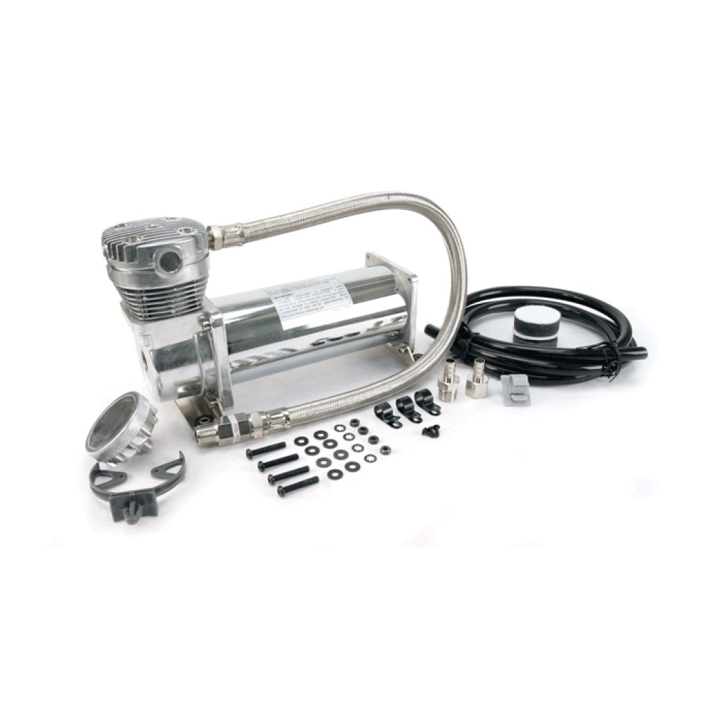 VIAIR vzduchový kompresor 480C Chrom, max. tlak 13,79 bar (200 PSI) / 52,7 litrů/min