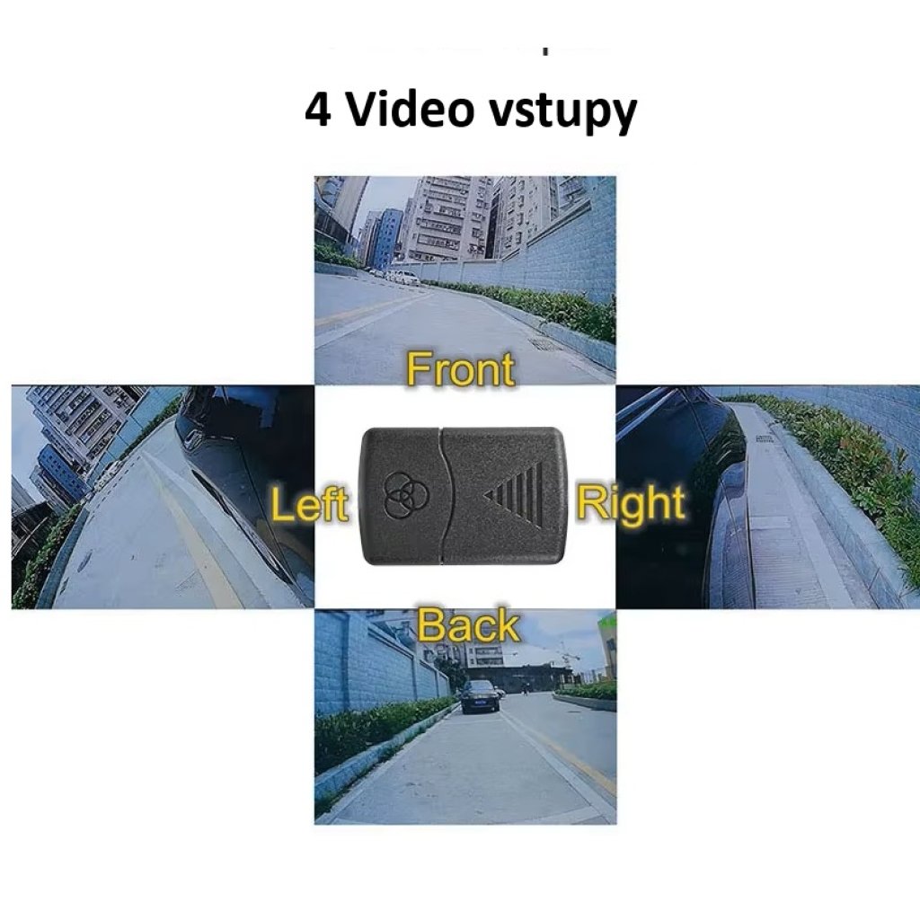 VIDEO přepínač ke kamerám 4IN/1OUT