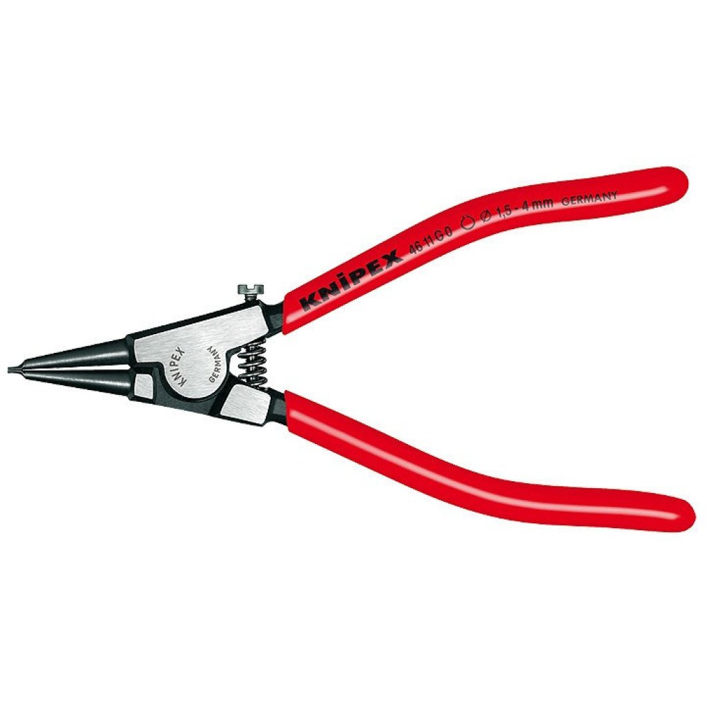 Vnější přímé kleště na pojistné kroužky 140 mm - 4611G0 Knipex